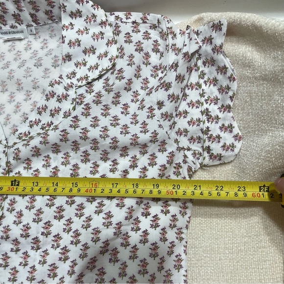 Mark & Graham Boho Woman Floral Pajama set Size S 100% Indian Cotton - Picture 9 of 16